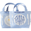 Tote XS Ei & Fisch Blau