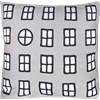 Cushion cover 45x45cm Windows Grey