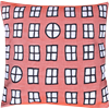 Cushion cover 45x45cm Windows Rusty red