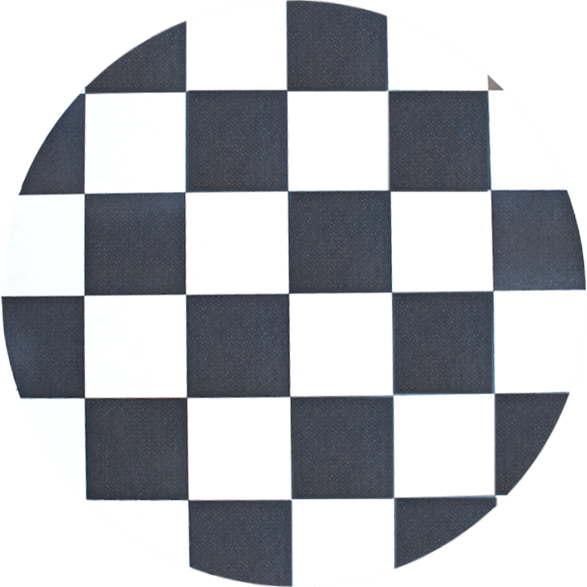 Pot mat Checkered Dark-grey