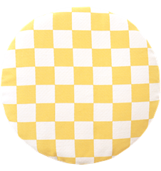 Coussin de siège Carreaux Jaunes