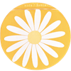 Coussin de siège Marguerite Jaune
