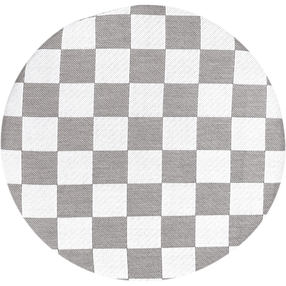 Coussin de siège Carreaux Gris