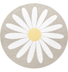 Coussin de siège Marguerite Gris Clair