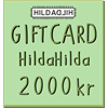 Geschenkekarte SEK 2000