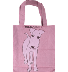 Tote L Chien Rose
