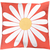 Cushion cover 45x45cm Daisy Dark Orange