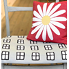 Fabric 45cm Windows Grey