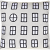 Cushion cover 45x45cm Windows White
