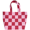 Tote XL Check Pink/Red