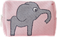 Kulturbeutel 12cm Elefant Rosa
