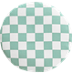 Coussin de siège Carreaux Turquoises