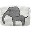 Kulturbeutel 12cm Elefant Weiss