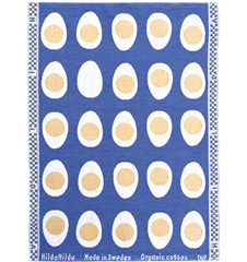 Handduk Ägg Små Mellanblå
