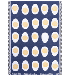 Towel Egg Small Blue