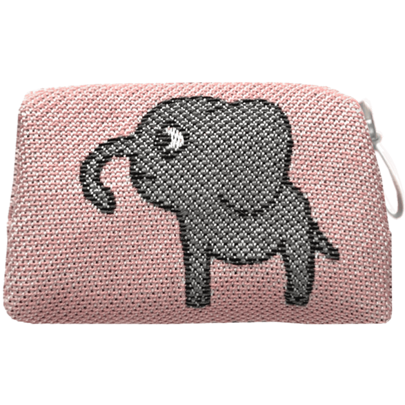 Toilet bag 8cm Elephant Pink