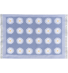 Table mat Daisy Light-blue
