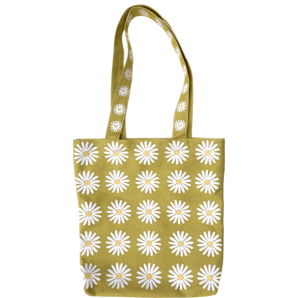 Tote M Marguerites Lime