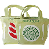 Tote XS Lunch bag Sausage & Beans Green