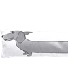 Cushion cover Very long Dachshund 130cm
