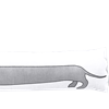 Cushion cover Very long Dachshund 130cm