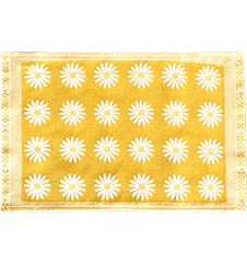 Table mat Daisy Yellow