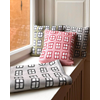 Cushion cover 30x30cm Window Pink