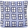 Cushion cover 30x30cm Window Blue