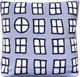 Cushion cover 30x30cm Window Blue