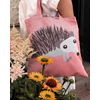 Tote S Hedgehog Rusty red