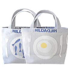 Tote XS Egg & Fish Grey