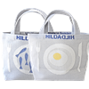 Tote XS Ei & Fisch Grau