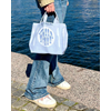 Tote XS Ei & Fisch Blau