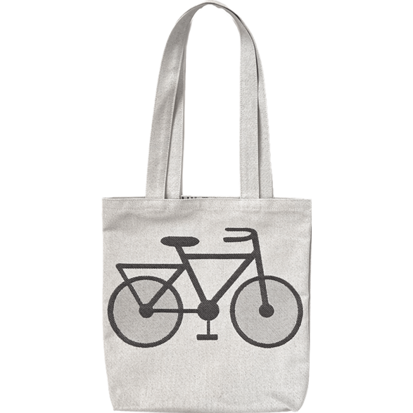 Tote M Bicycle White