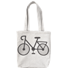 Tote M Bicycle White
