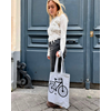 Tote M  Bicycle Grey