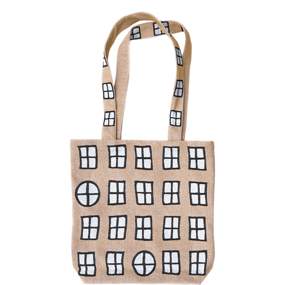 Tote M Fenêtre Jaune
