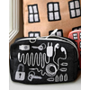 Pouch 18cm Cords Black
