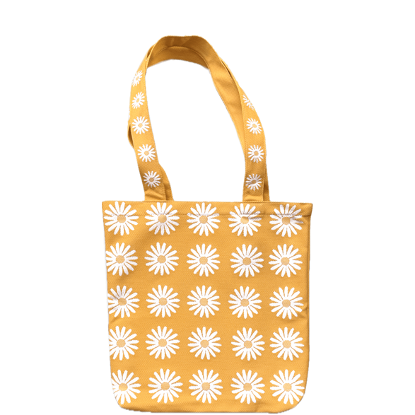 Tote M Marguerites Jaune