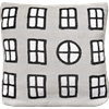 Cushion cover 30x30cm Window Grey