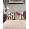 Cushion cover 45x45cm Cow
