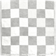 Serviette Carreaux Gris