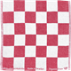 Serviette Carreaux Rouge