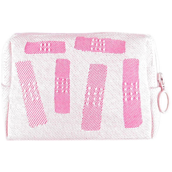 Pouch 12cm Band Aid Pink