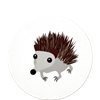 Coaster Hedgehog