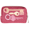 Pouch 8cm Keys Red