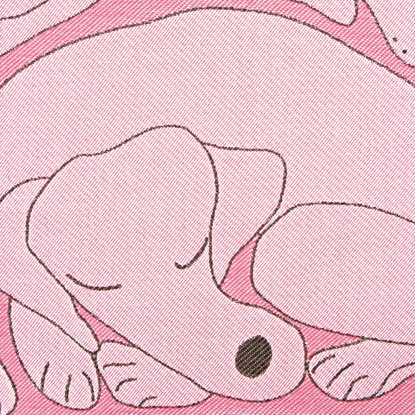 Tissu 145cm Grands Chiens Rose