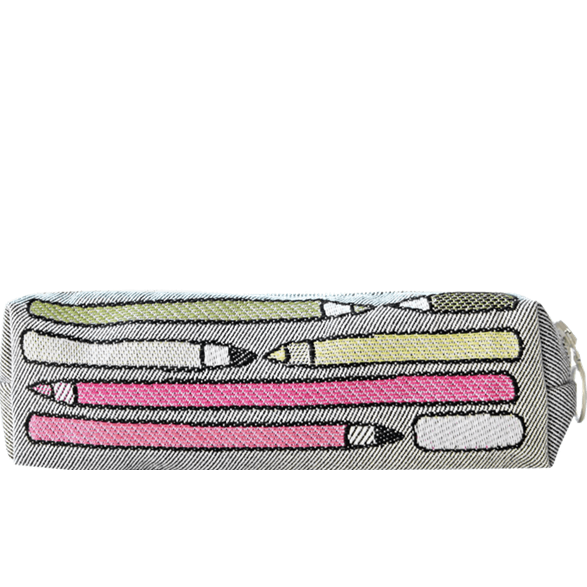 Trousse Crayons Roses