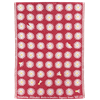 Torchon Marguerite Rouge