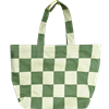 Tote XL Kariert Grün